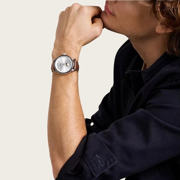 Fossil BQ2908 Rhett Multifunction Brown Leather Watch - Picture 2 of 5